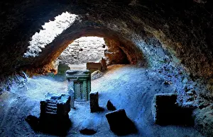 Archaeologists: Tunisia. Carthage. Tophet