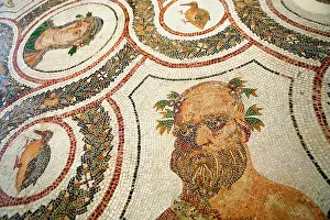 Geografa: Tunisia. El Djem. Mosaic
