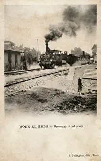 Arba: Tunisia - Souk el Arba Railway - The Level Crossing