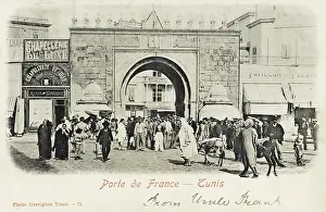Chapellerie: Tunisia - Tunis - French Gate