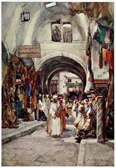 Souk: TUNISIA/TUNIS SOUK 1906