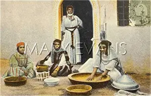 Couscous: TUNISIANS W/ COUSCOUS