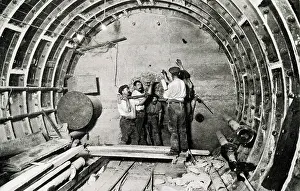 Tunnelling: Tunnelling for the London Underground Railway