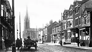 Tunstall: Tunstall High Street early 1900s