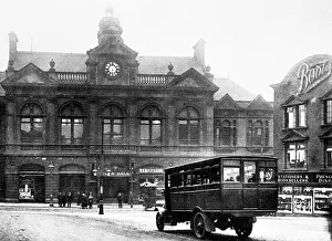 Tunstall: Tunstall Town Hall probably 1920s