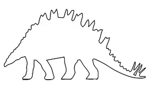Stegosaur: Tuojiangosaurus