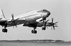 Domodedovo: Tupolev Tu-114 airliner