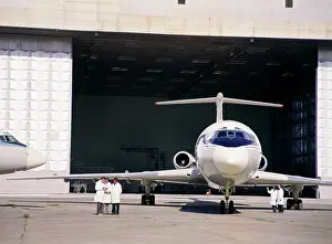 Kuybyshev: Tupolev Tu-154 airliner, 1976