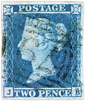 C1840: Tuppenny Blue Stamp