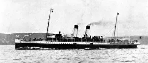 Dumbarton: The Turbine Steamer Brighton, 1903