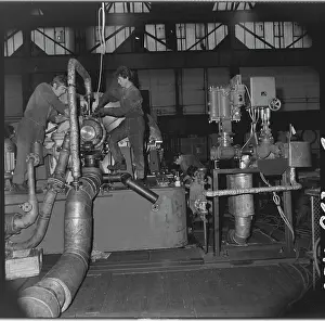 Lagoda: Turbine test room