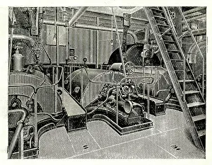 Fixed: Turbines as fixed on board ship