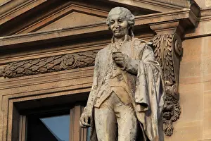 Turgot: Turgot statue, Cour Napoleon, Louvre, Paris, France