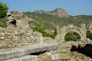 Akropolis: Turkey, Antalya east, Aspendos, Akropolis