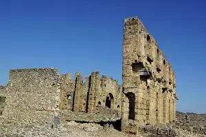 Antalya: Turkey, Antalya east, Aspendos, Akropolis