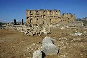 Antalya: Turkey, Antalya east, Aspendos, Akropolis