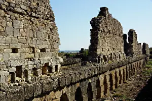 Antalya: Turkey, Antalya east, Aspendos, Akropolis