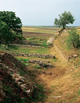 Troy: Turkey. Archaeological site of Troy. Stratum I. 3000-2600 B