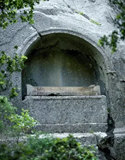 Sarcophagus: Turkey. Asia Minor. Termessos. Necropolis. Sarcophagus