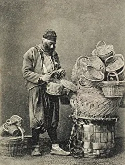 Basketry: Turkey - Basket Seller