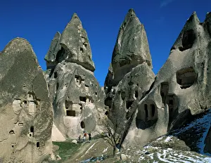 Excavated: Turkey. Cappadocia. Valley of Uchisar
