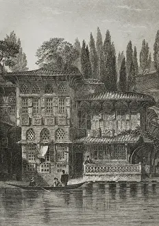 Bosphorus: Turkey. Constantinople. Istanbul. Greek Priest's house