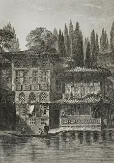 Bosphorus: Turkey. Constantinople. Istanbul. Greek Priest's house