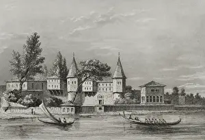 Bosphorus: Turkey. Constantinople - Topkapi Palace or Seraglio