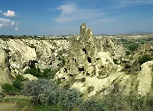 Excavated: Turkey. G??reme Valley. Cappadocia. Landscape. Central Antat