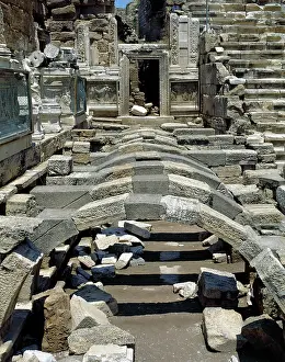 Hellenistic: Turkey. Hierapolis. Theatre. Ruins. 2nd-3rd century