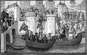 1463: Turkey, Istanbul, Constantiople, Turkish siege