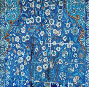 Tile: Turkey. Istanbul. Rustem Pasha Mosque. Designed by Mimar Sin