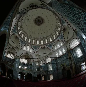 Tile: Turkey. Istanbul. Rustem Pasha Mosque. Built by Mimar Sinan
