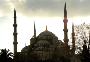 Minarets: Turkey. Istanbul. Sultan Ahmed Mosque