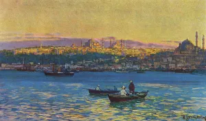 Haggia: Turkey - Istanbul - View Across Golden Horn