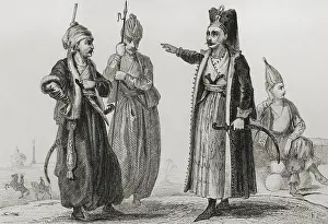 Lalaisse: Turkey. Janissaries
