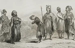Reverence: Turkey. Ottoman Empire. Turkish army troops
