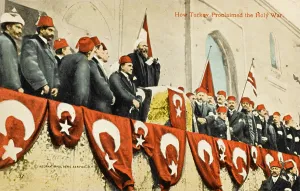 Pronounced: Turkey proclaims the Holy War