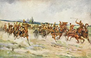 Whipped: Turkish Artillery on the move