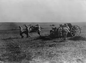 Paramedics: Turkish artillery fighting in Romania, 1917