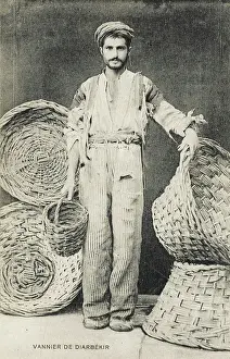Basketmaker: Turkish Basketmaker - Diarbekir, Turkey