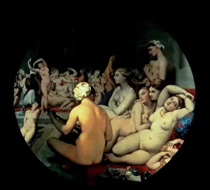 Erotic: The Turkish Bath, by Ingres