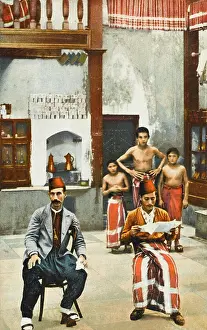 Sarong: Turkish Bath scene