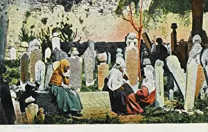 Markers: Turkish cemetery - Constantinople
