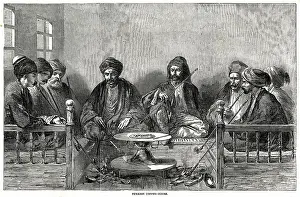 Hookah: Turkish coffee house 1853