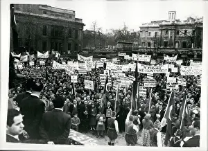 Partition: Turkish Cypriot demonstration, Trafalgar Square, London