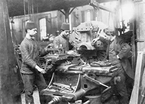 Minerals: Turkish guest workers in the armament industry, 1917