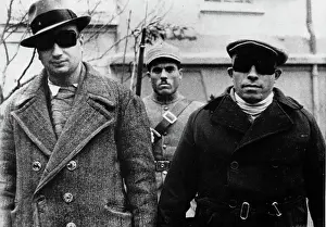Incognito: Turkish men in dark glasses