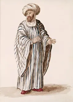 Correr: Turkish merchant. Watercolour