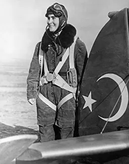 Modernization: Turkish pilot, 1930s